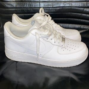 All White Air Force 1